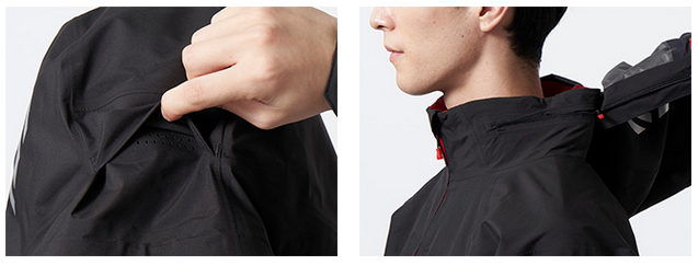 ウエアのアップ写真