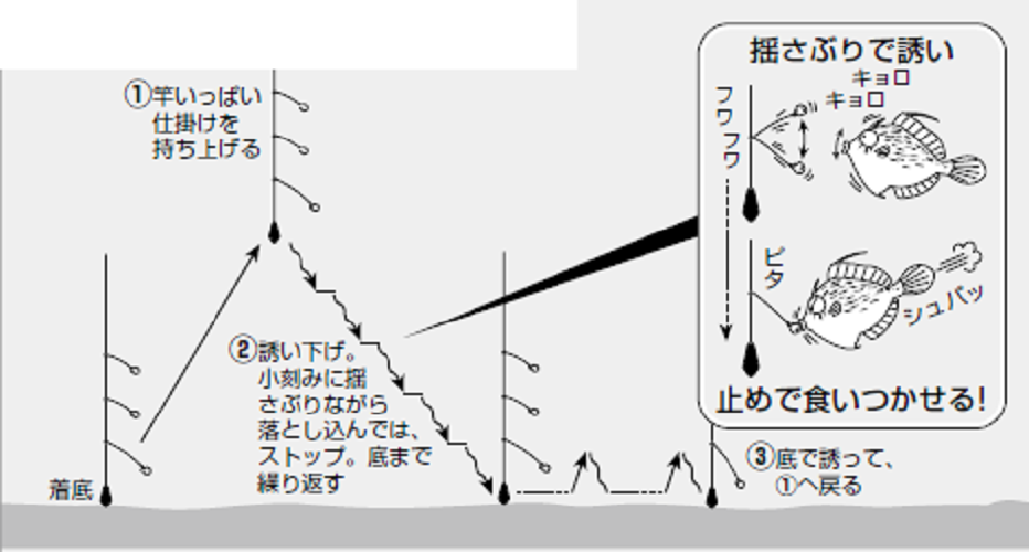 釣り方の図