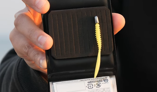 ケースのアップ写真