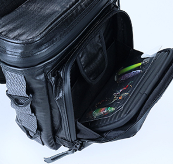 タックルバッグのアップ写真