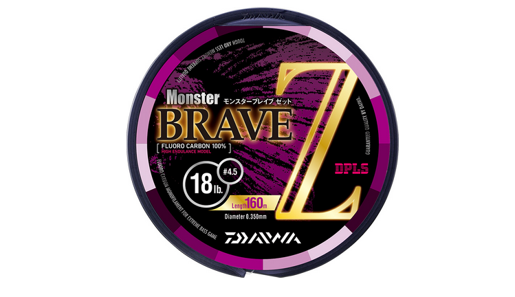 定番フロロカーボンラインのモンスターブレイブZに2022年30lb・35lb・40lbが追加ラインナップ！