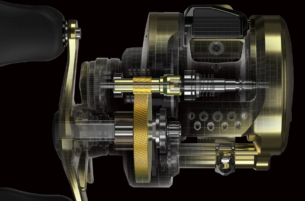 リールのアップ写真