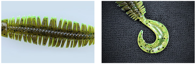 ワームのアップ写真