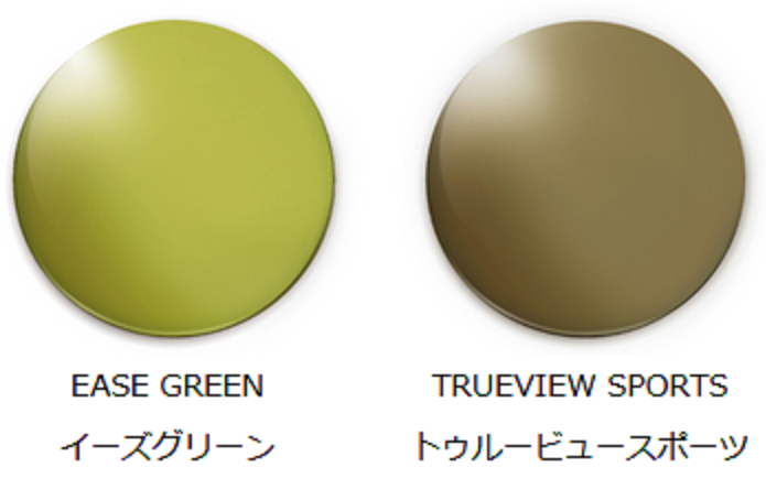 偏光レンズのアップ写真