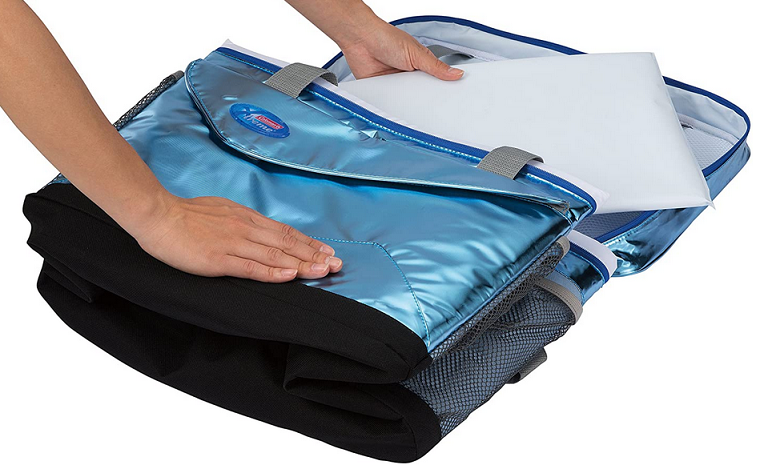 クーラーボックスのアップ写真