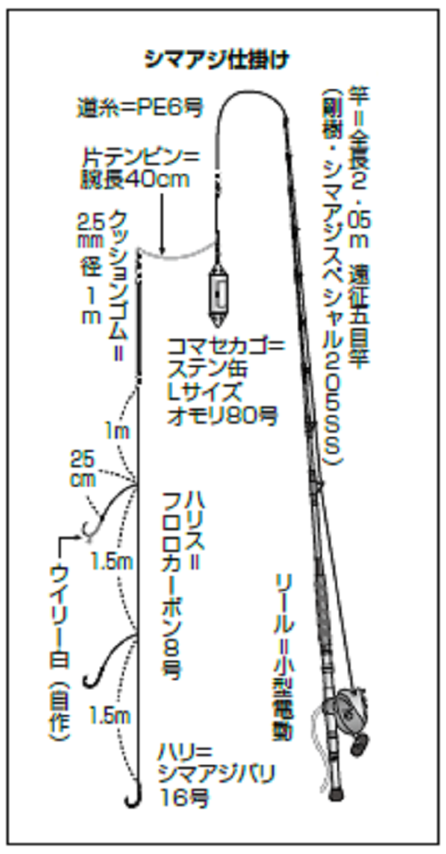 シマアジ マダイリレー 神子元島周りで一挙両得