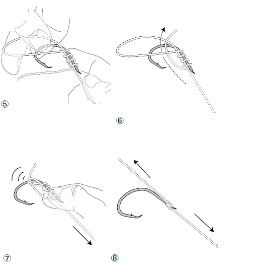 仕掛け結びの図