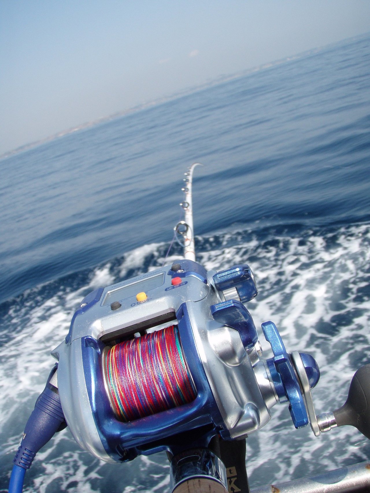 リールとロッドの写真