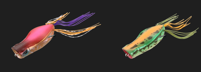 ルアーのアップ写真