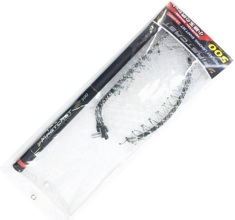 ランディングネットのアップ写真