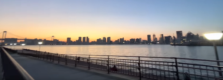 釣り場の遠景写真