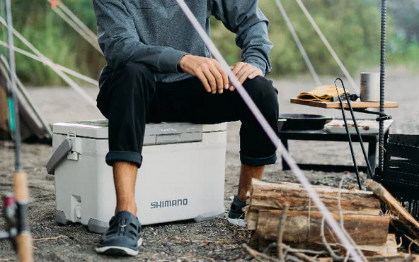 クーラーボックスのアップ写真