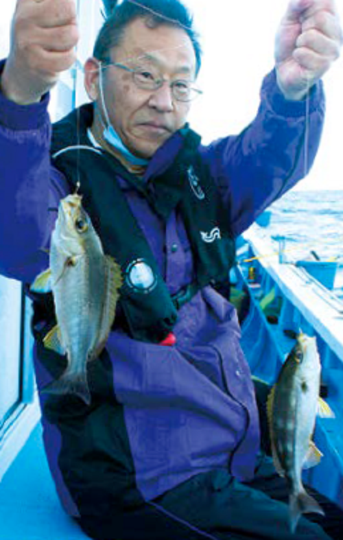 釣り人の写真