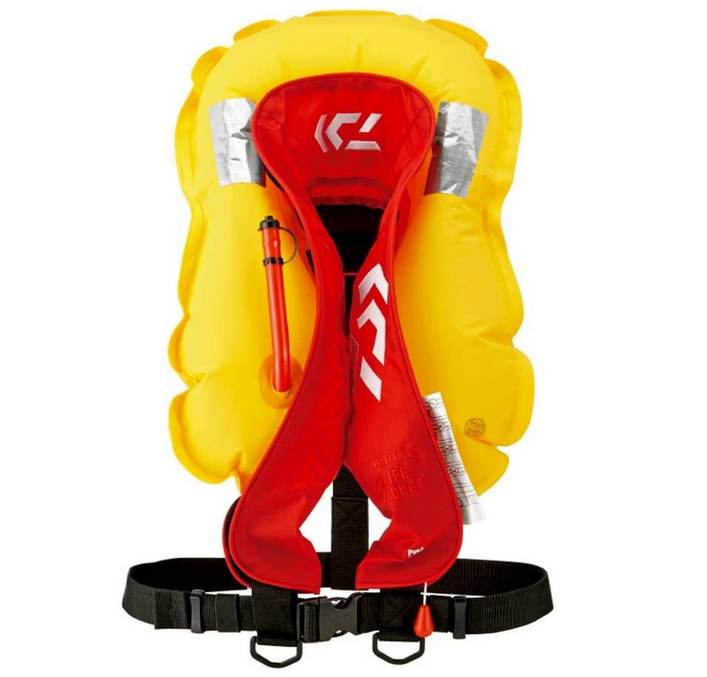 ライフジャケットのアップ写真