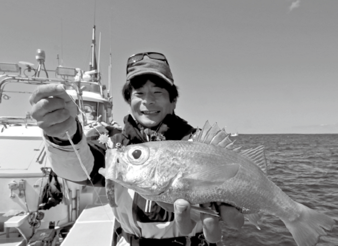 釣り人の写真