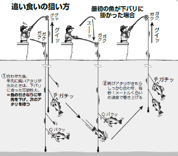 釣り方の図