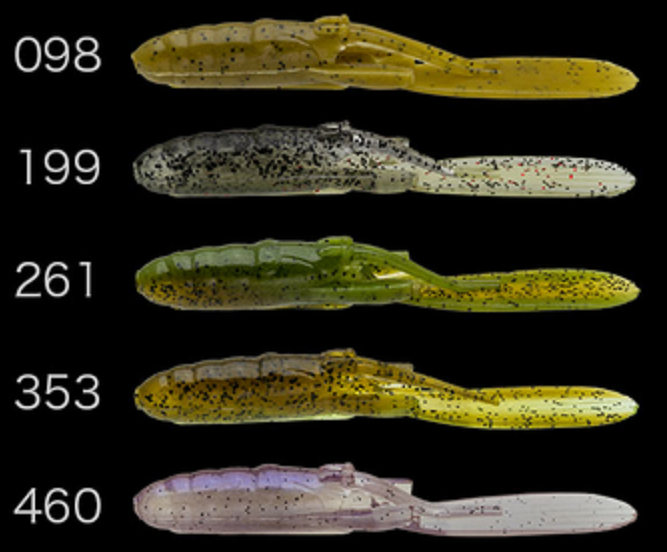 ワームのアップ写真