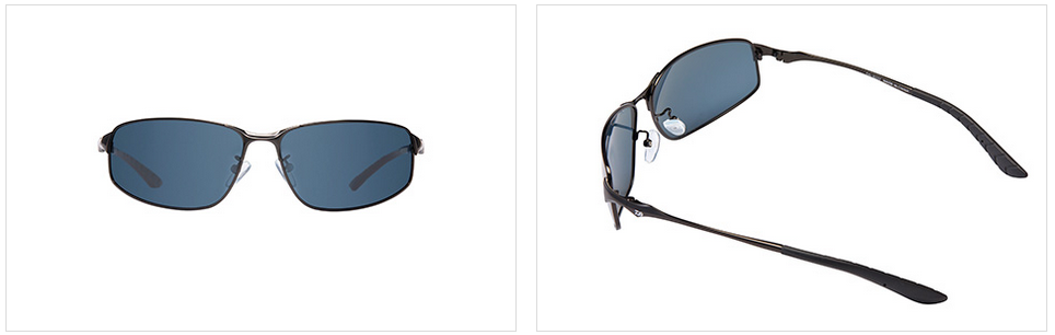 偏光グラスのアップ写真