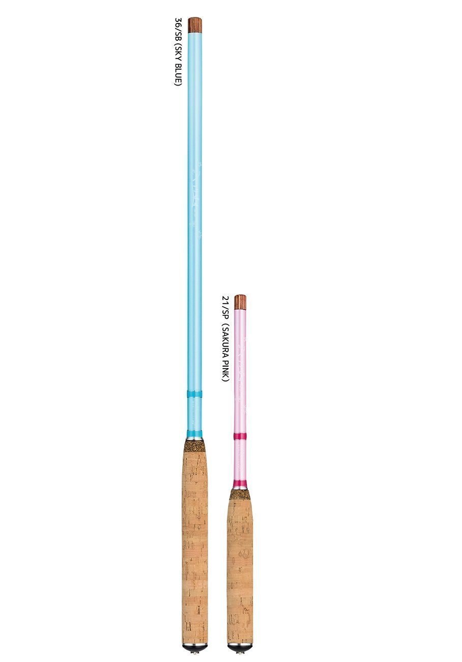 つり具屋のガンコ親父がパステル色のロッドを推す違和感