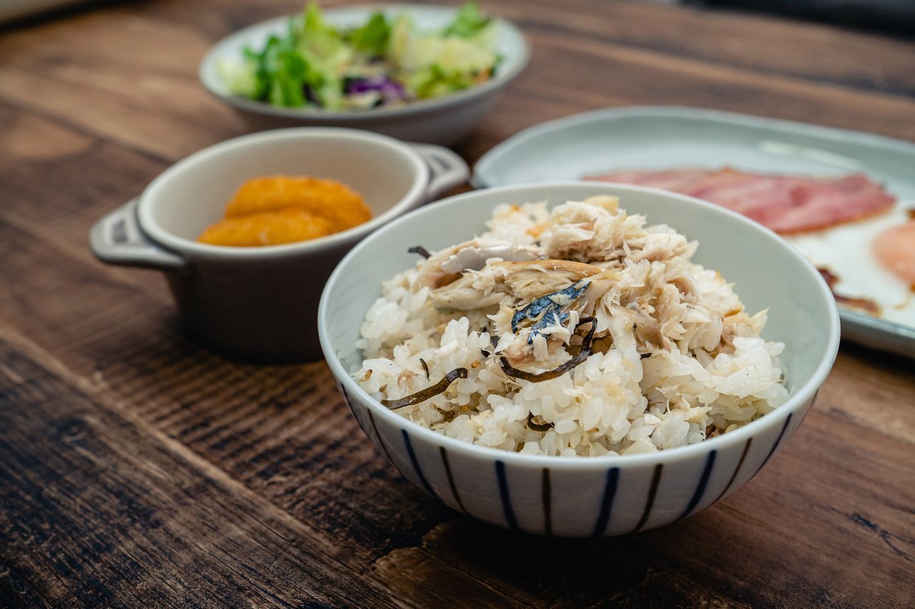 混ぜご飯の写真