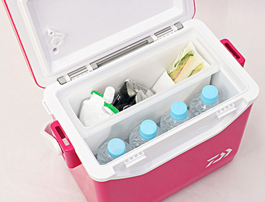 クーラーボックスのアップ写真