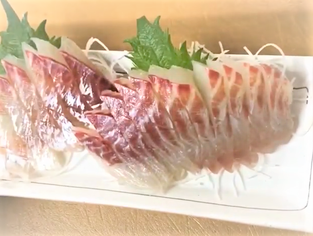 刺身のアップ写真