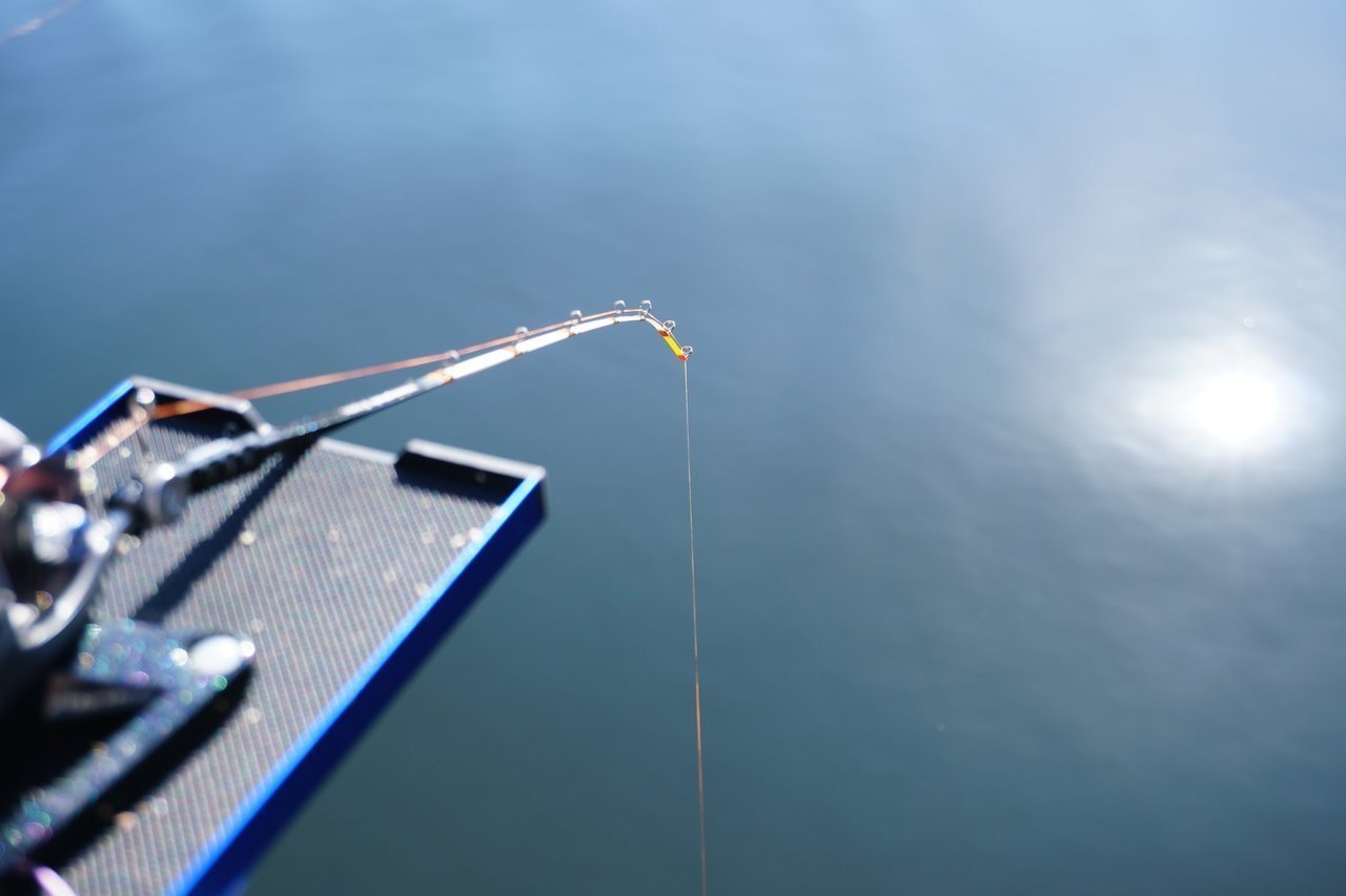 ワカサギ用電動リールの写真