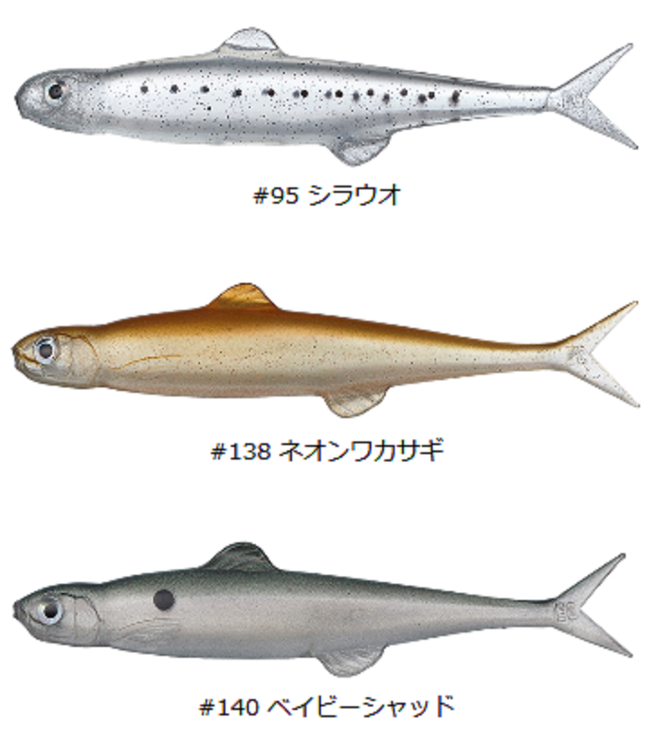 ワームのアップ写真