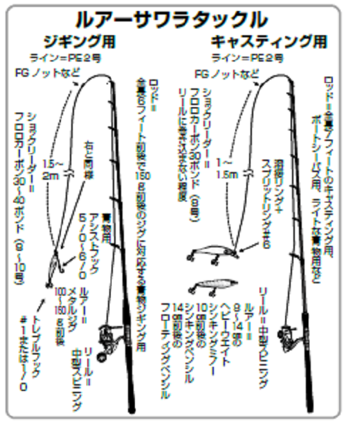竹田ノブヒコのイチ押しルアーターゲット 第79回 もう始まってるよ キャスティング ジギングで狙う東京湾のサワラ 青物