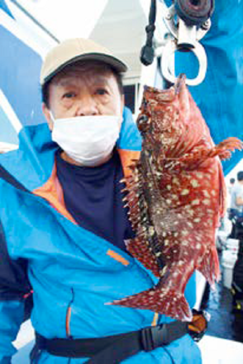 釣り人の写真