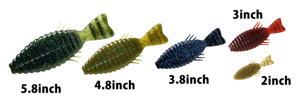 ワームのアップ写真