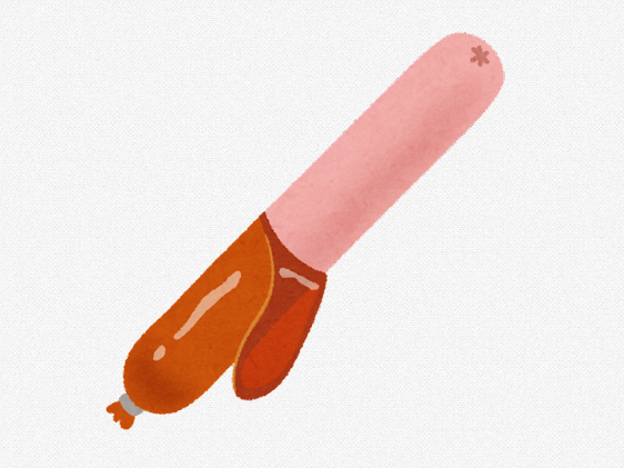 ソーセージのイラスト