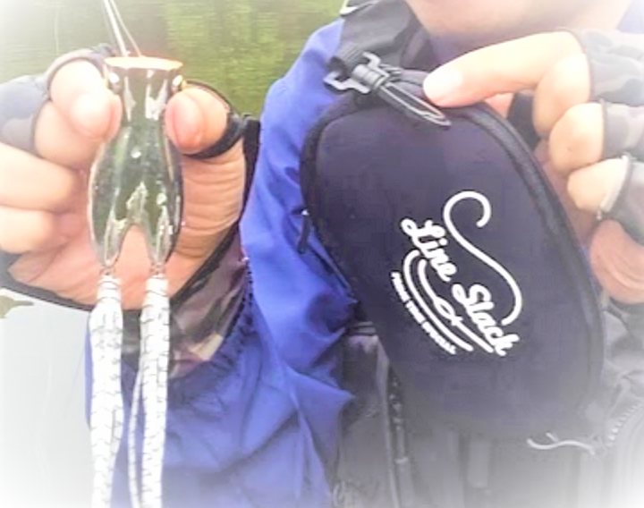 ラインスラックのルアーでビッグバスを釣り上げたい!