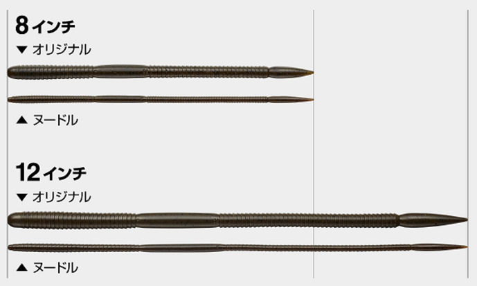 ワームのアップ写真