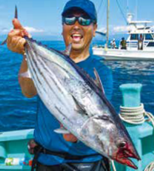 釣り人の写真