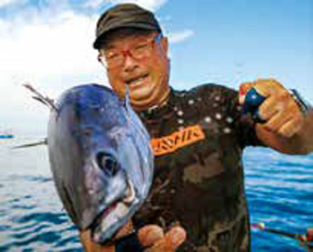 釣り人の写真