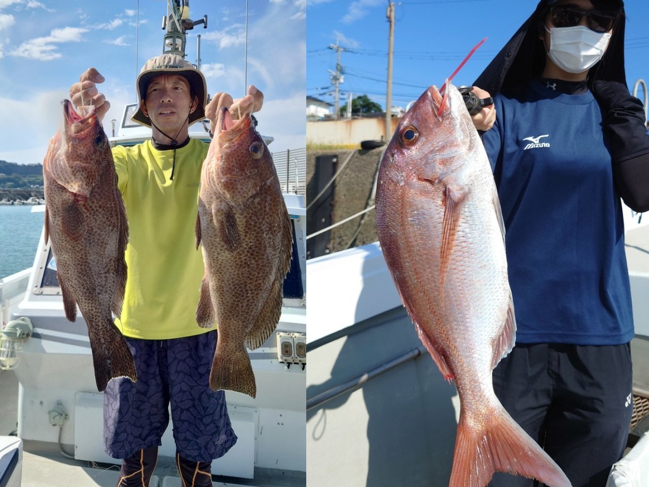 【釣果速報】長崎県大吉丸が逆境を乗り越え全員安打を達成させる!50cmオーバーの巨大オオモンハタもばっちり確保!
