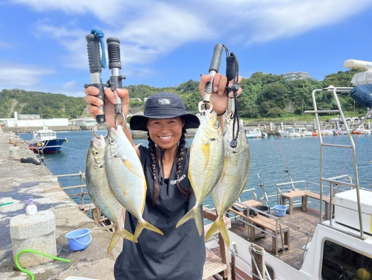 【釣果速報】千葉県With-Oceanにで40cmの良型シマアジ大量確保!総額いくら?!高級魚が並ぶ光景は壮観です!