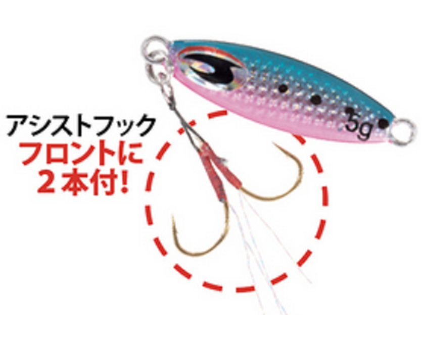 マイクロジグのジュピターで壁際バーチカルジギングを楽しみたい ジャングルジム