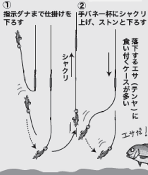 釣り方の図