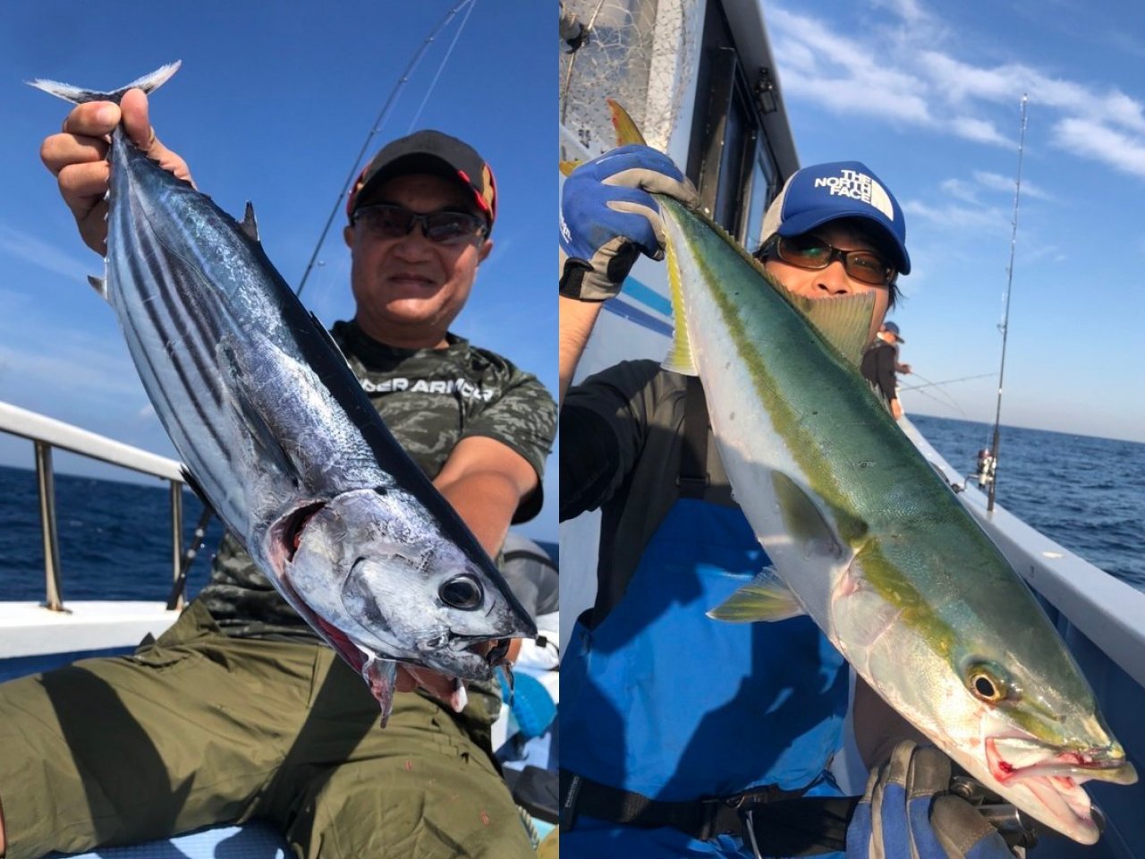 【釣果速報】茨城県幸栄丸でカツオ・ワラサが連続ヒット&ダブルキャッチで好調!今後も期待大!