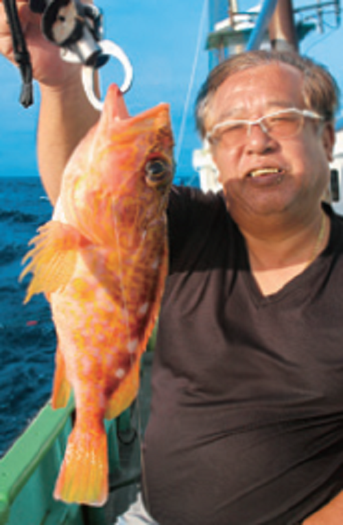 釣り人の写真