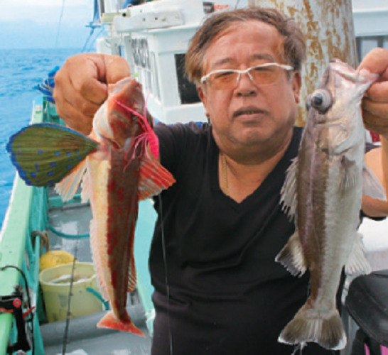 釣り人の写真