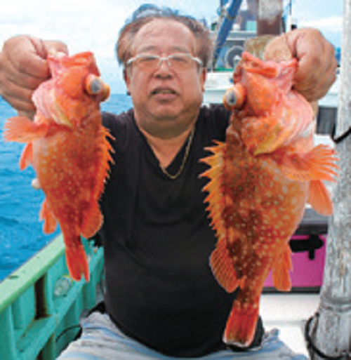 釣り人の写真