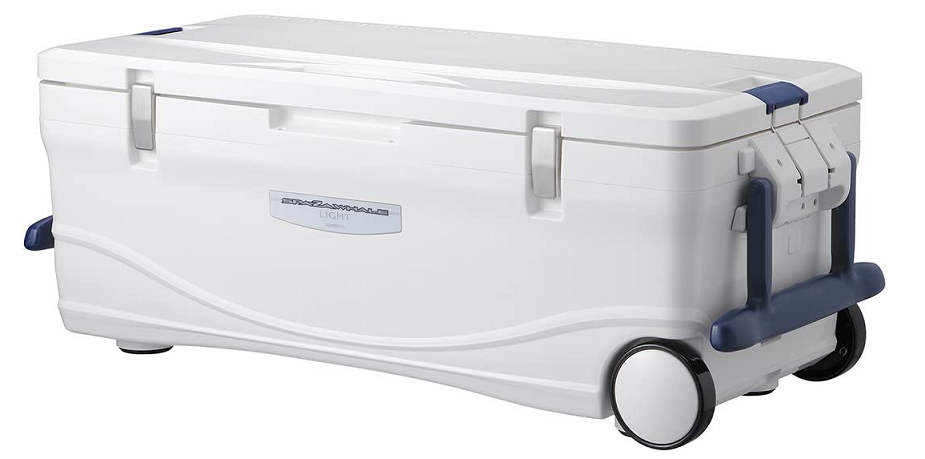 クーラーボックスのアップ写真