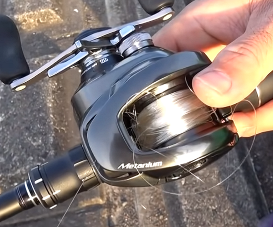 リールのアップ写真