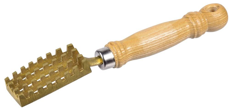 うろこ取りのアップ写真