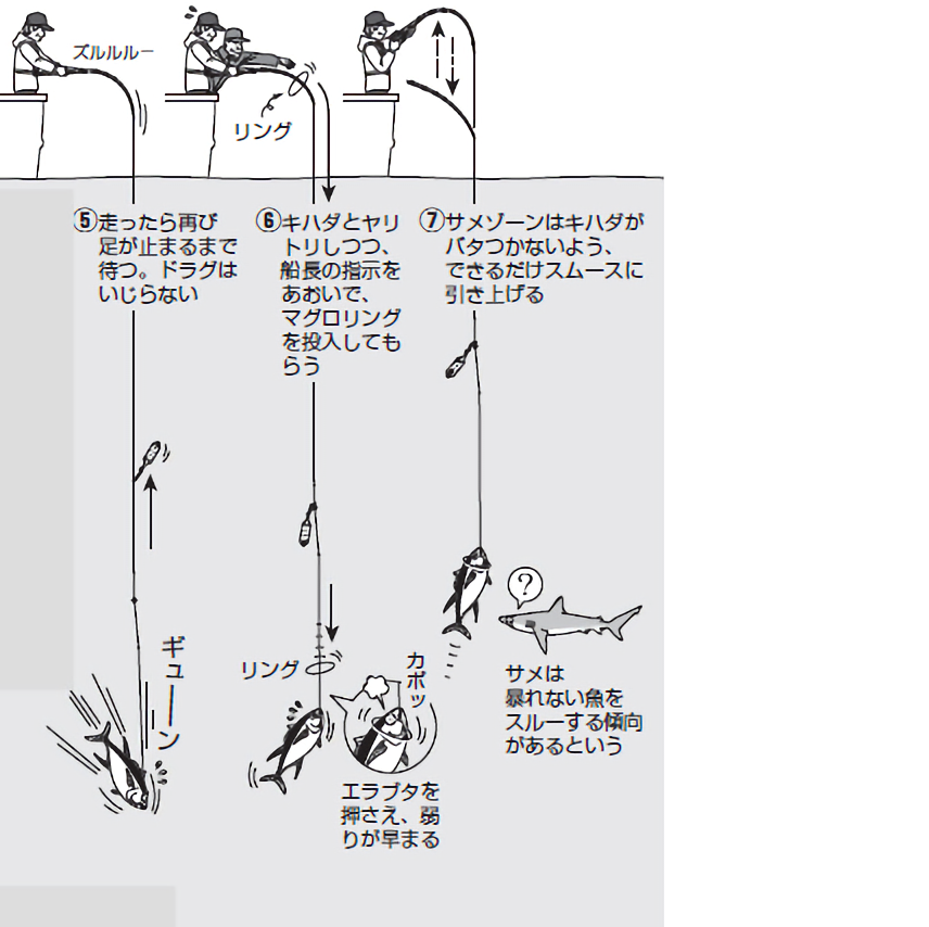 釣り方の図