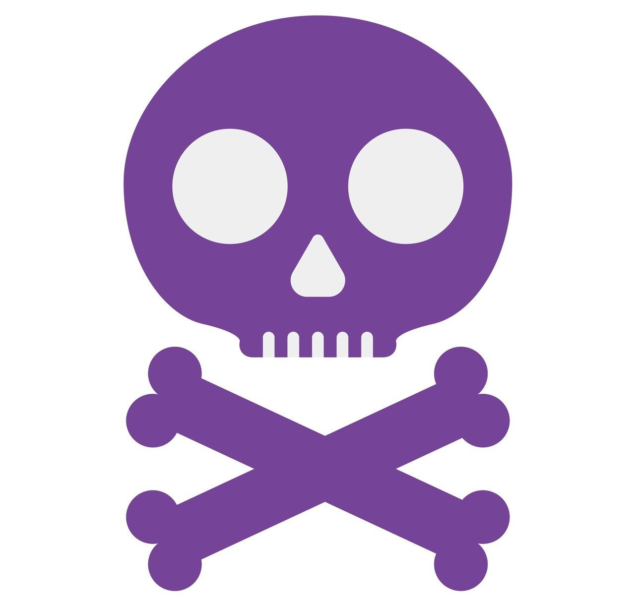 ドクロのイラスト