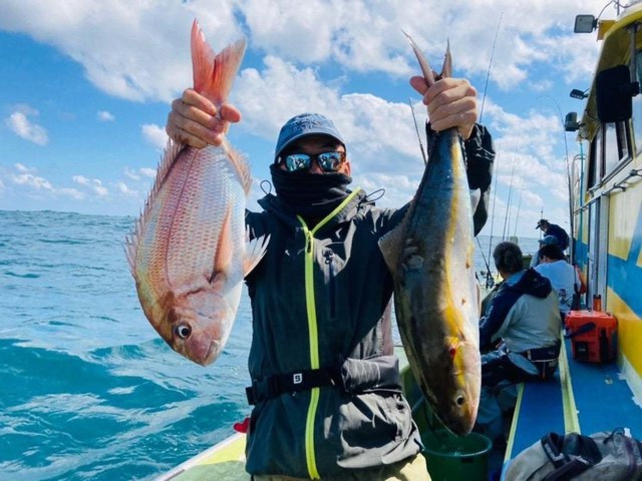 【釣果速報】千葉県太幸丸でマダイ全員ゲット&竿頭19匹!活性上々で豪華なゲストが釣れる最高のシーズンに突入!